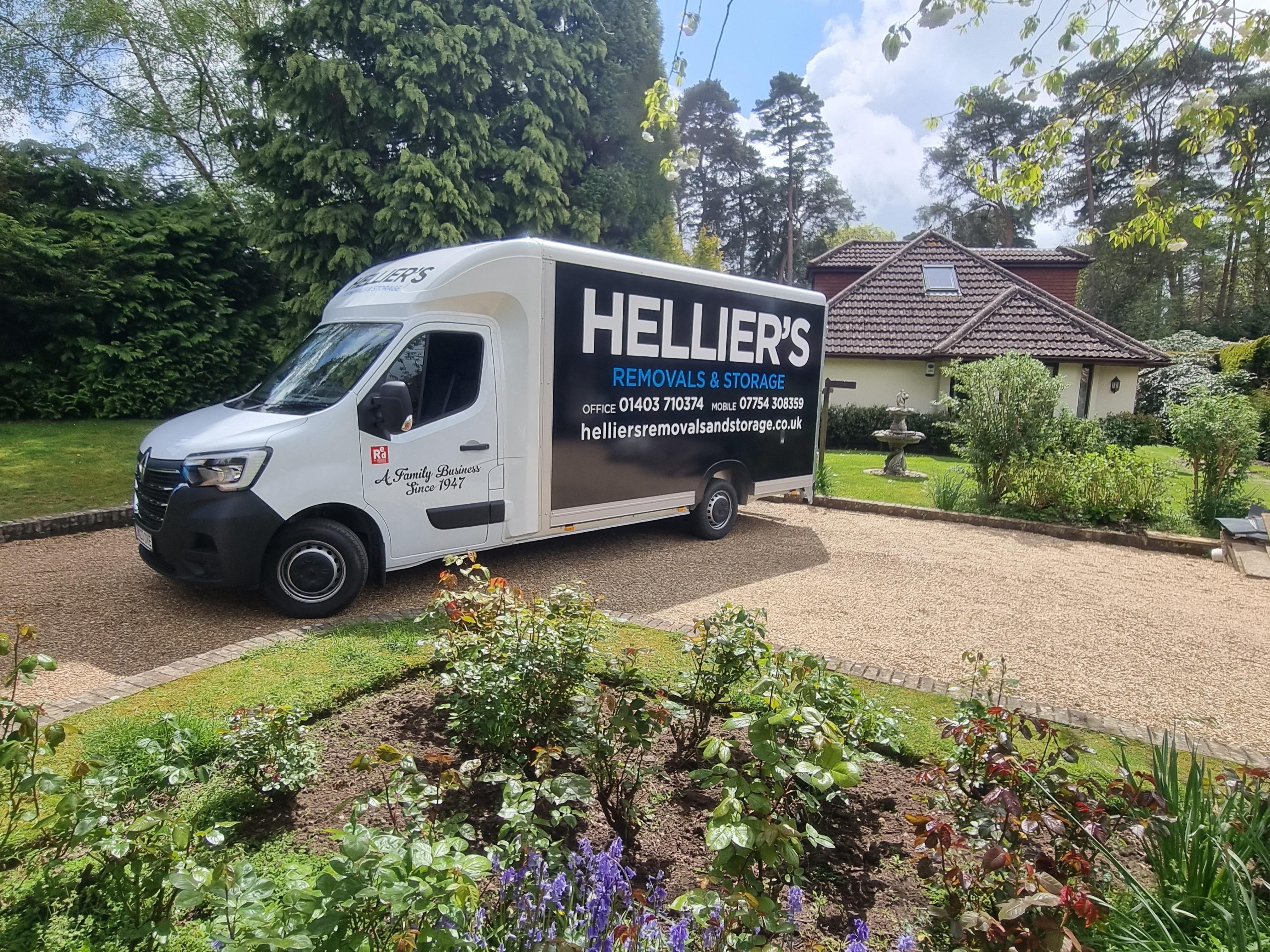 An image of a company completing removals in Ashington